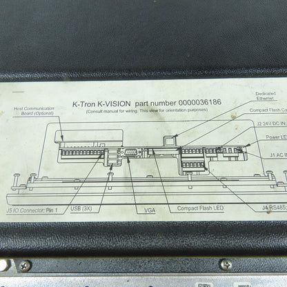 K-Tron 0000036186 Touchscreen Operator Interface Panel HMI Part/Repair