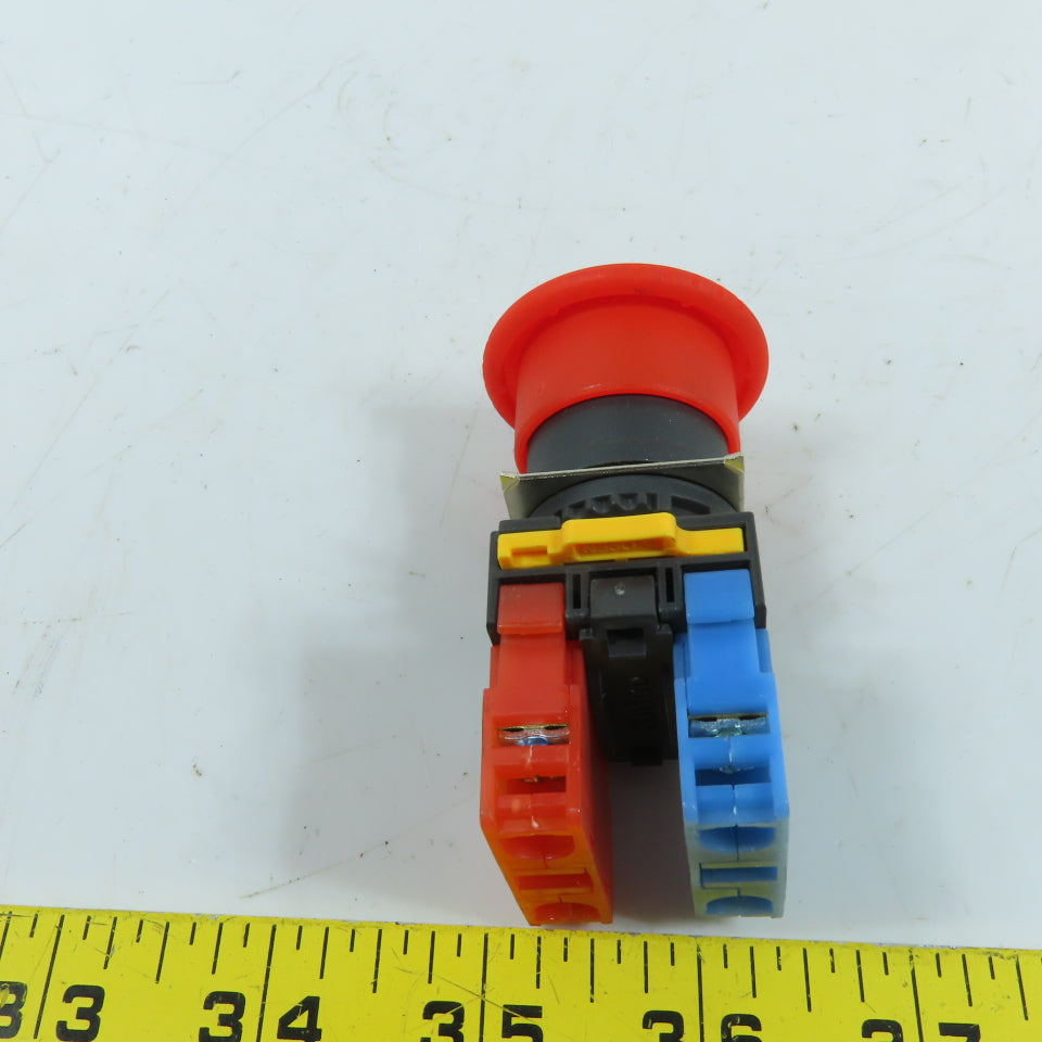 Koino NS22-PER 22mm Twist-Release E-Stop Pushbutton Switch 250VAC