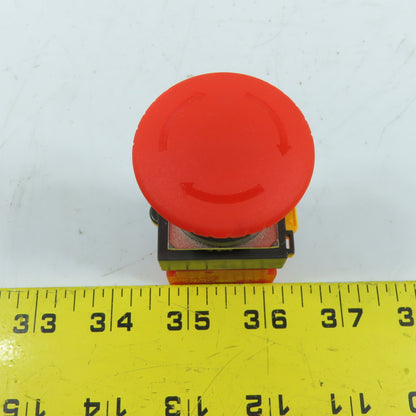Koino NS22-PER 22mm Twist-Release E-Stop Pushbutton Switch 250VAC