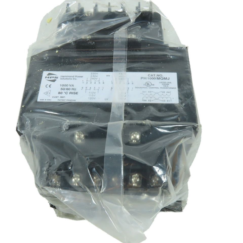 Hammond PH1000MQMJ 1000VA Single Phase Industrial Control Transformer