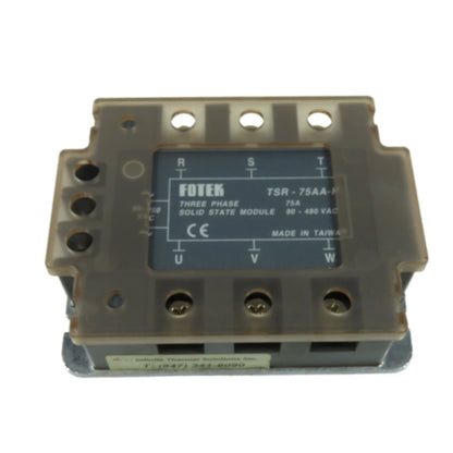 FOTEK TSR-75AA-H 75A 3-Phase Solid State Relay Module 90-480VAC