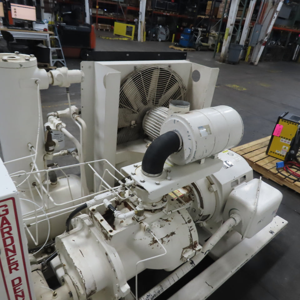 Gardner Denver EAPQMD 100HP Rotary Screw Air Compressor 230/460V 3Ph 450CFM