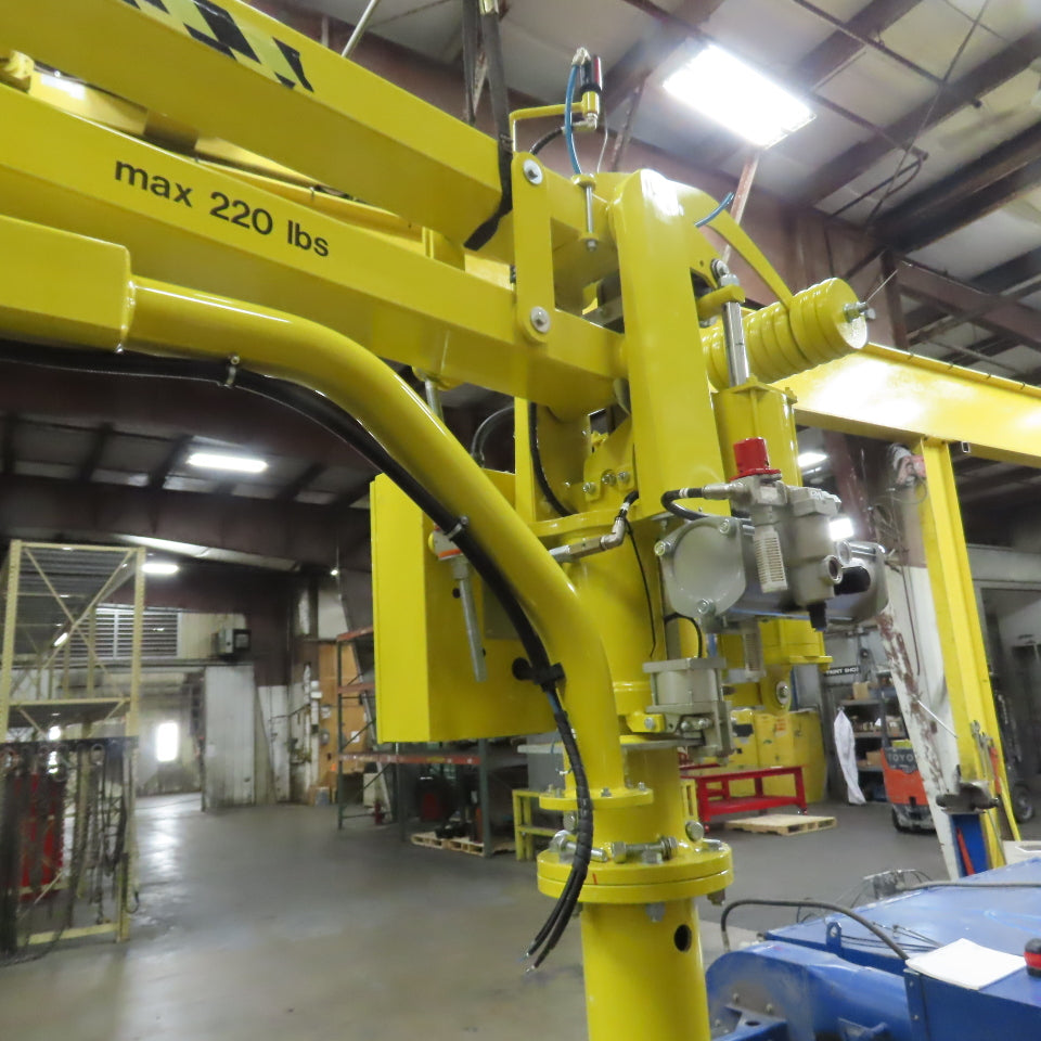 Dalmec PEC 220LB Cap. Pneumatic Articulating Arm Manipulator 0.5MPa 135"Swing