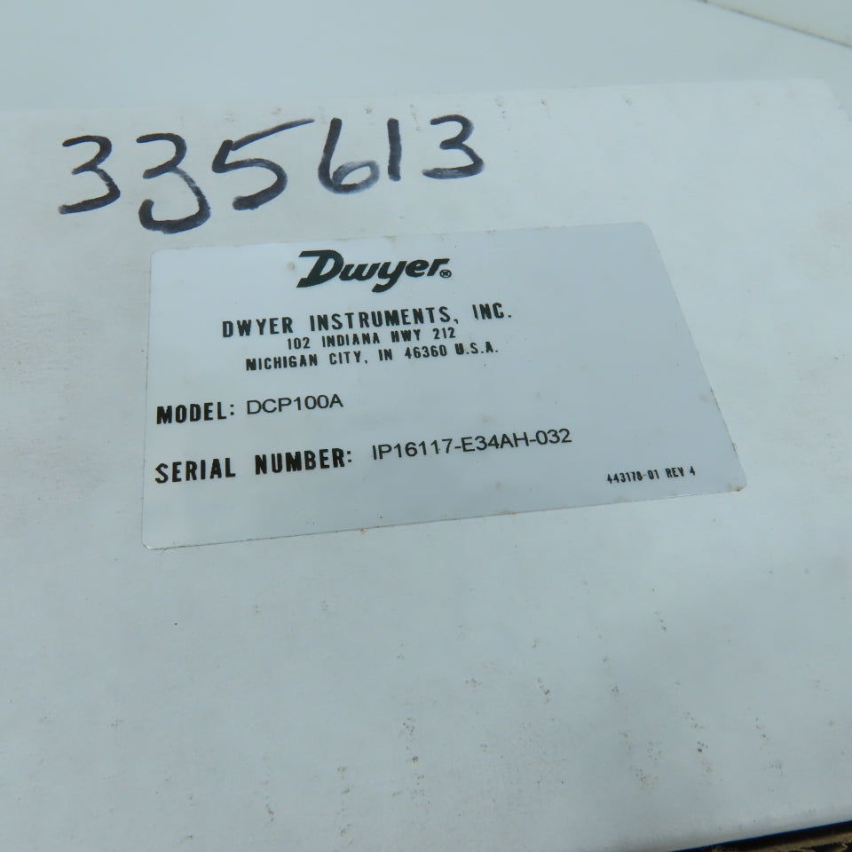 Dwyer DCP100A Pressure Module 0-10 In H2O Range 4-20mA Output