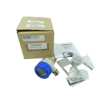 Ashcroft GC527F0242CD200IW Differential Pressure Transmitter 0-200" WC 12-32VDC
