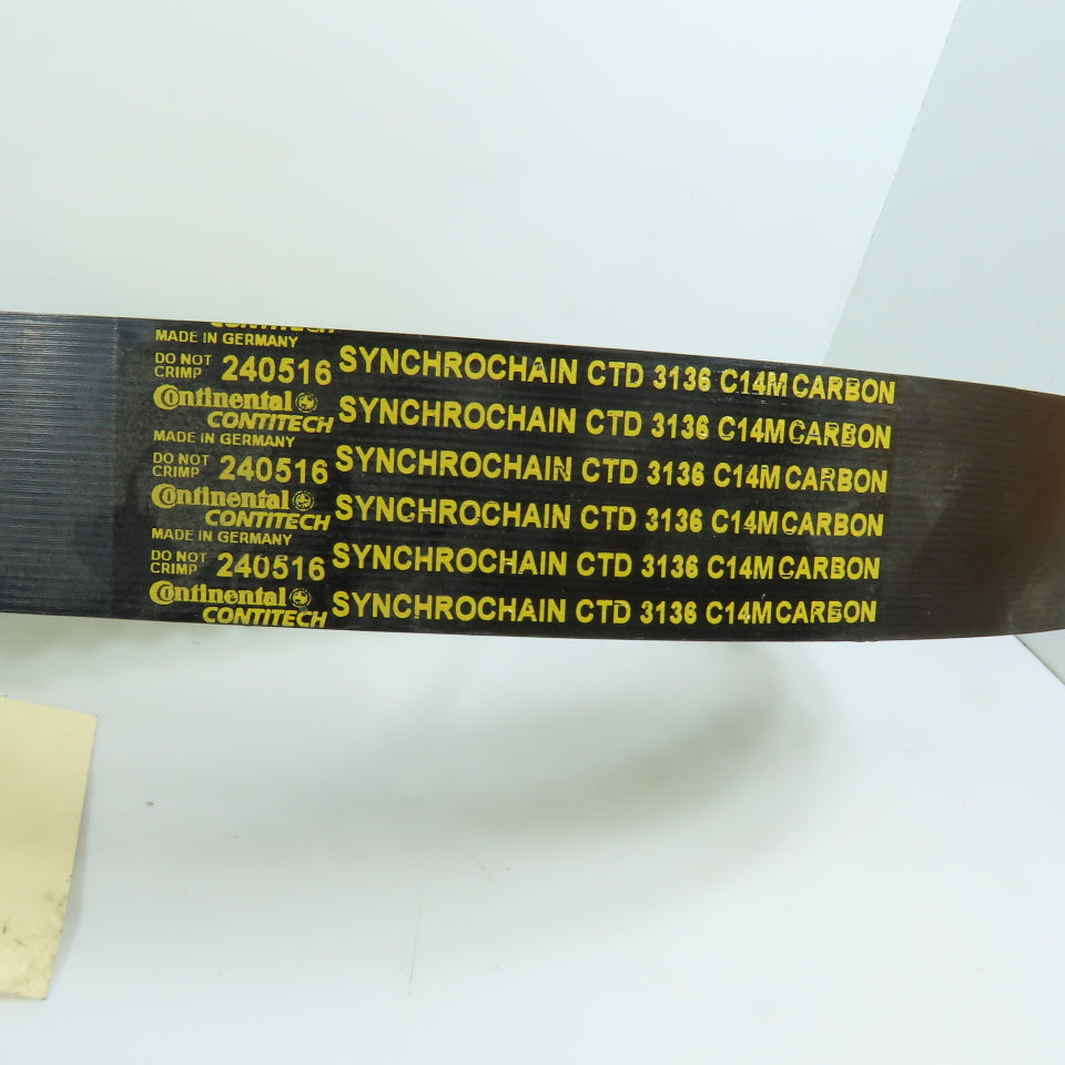 Continental CTD3136C14M 14M Pitch Synchrochain Carbon Timing Drive Belt 224 T