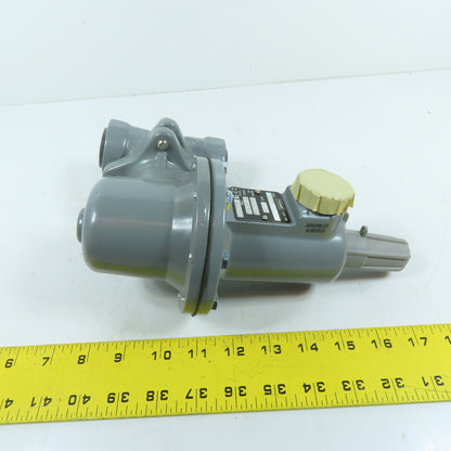 Fisher 627 1" Flanged Pressure Reducing Gas Regulator 70-150 PSIG