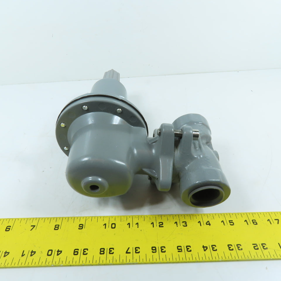 Fisher 627 1" Flanged Pressure Reducing Gas Regulator 70-150 PSIG