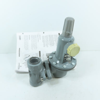 Fisher 627 1" Flanged Pressure Reducing Gas Regulator 70-150 PSIG