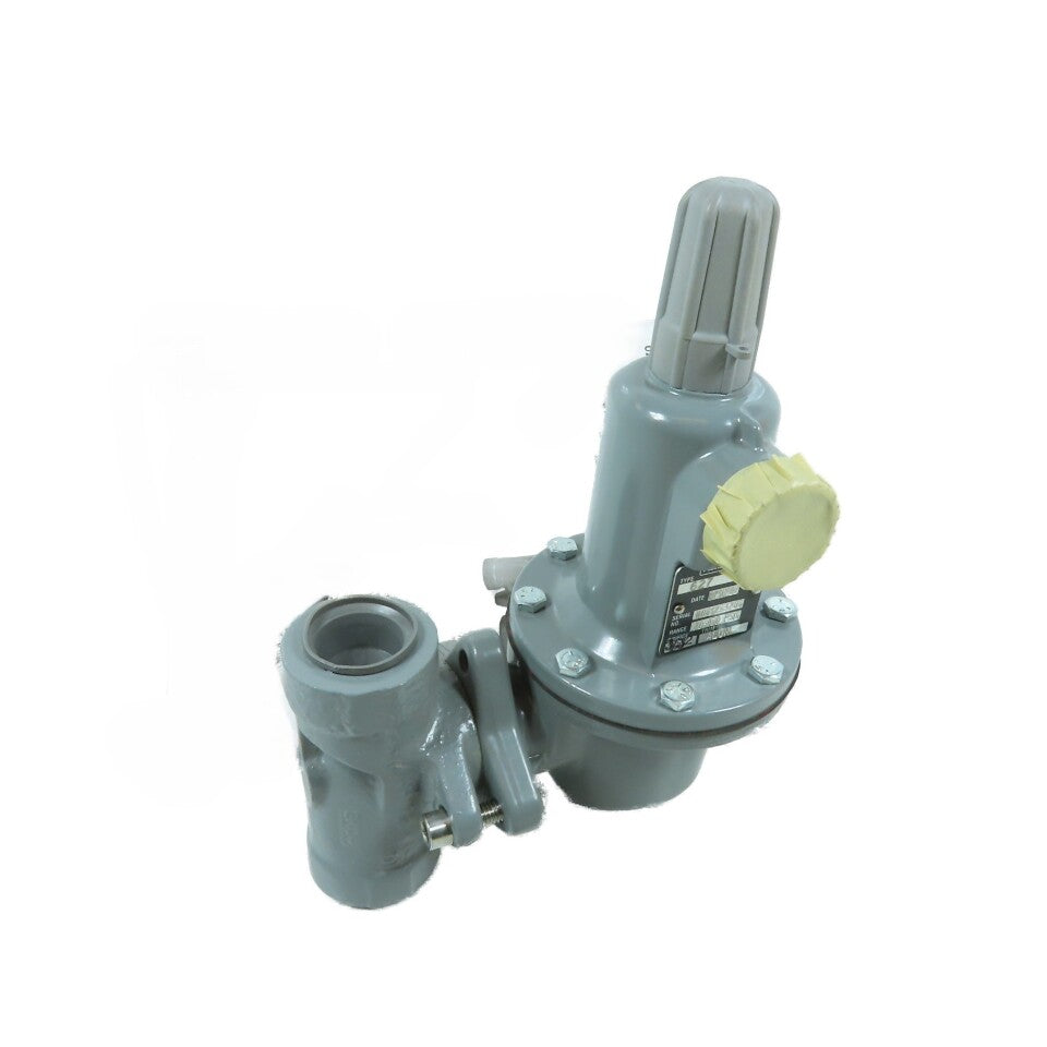 Fisher 627 1" Flanged Pressure Reducing Gas Regulator 70-150 PSIG