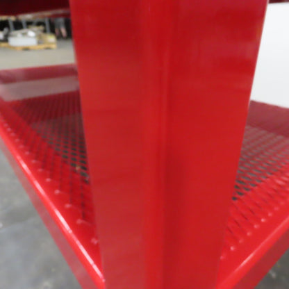 96" x 48" New Rolling Welding Table Work Bench 1" Steel Top W/ Shelf 34" Tall
