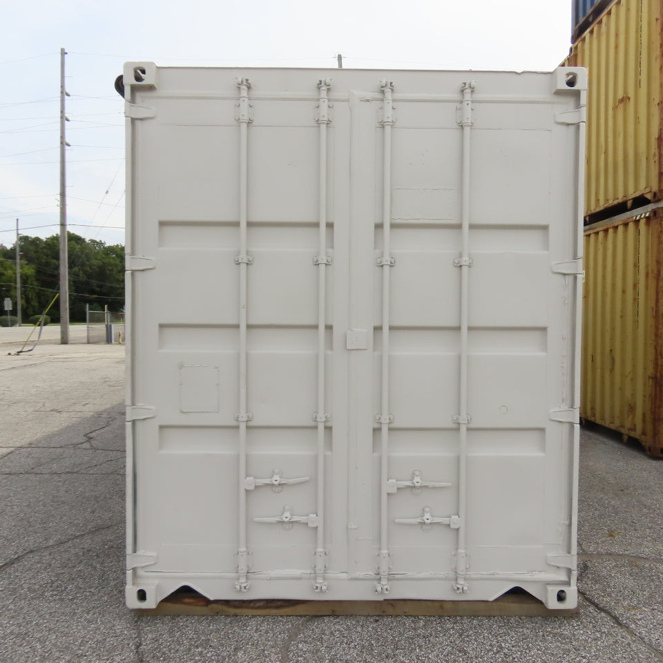 40' Open Side Shipping Storage Container W/ 12V Roll Up Curtain Door 38' Opening