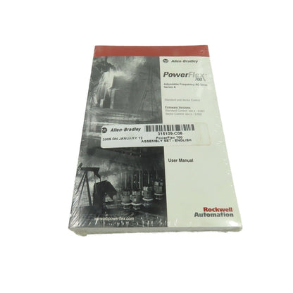 Allen-Bradley PowerFlex 700 AC Drive User Manual & Quick Start Guide Set