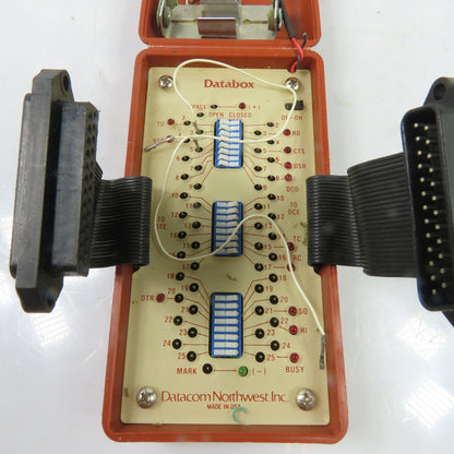 Datacom Northwest, Inc. Databox RS-232 EIA/CCITT Breakout Box Interface Tester