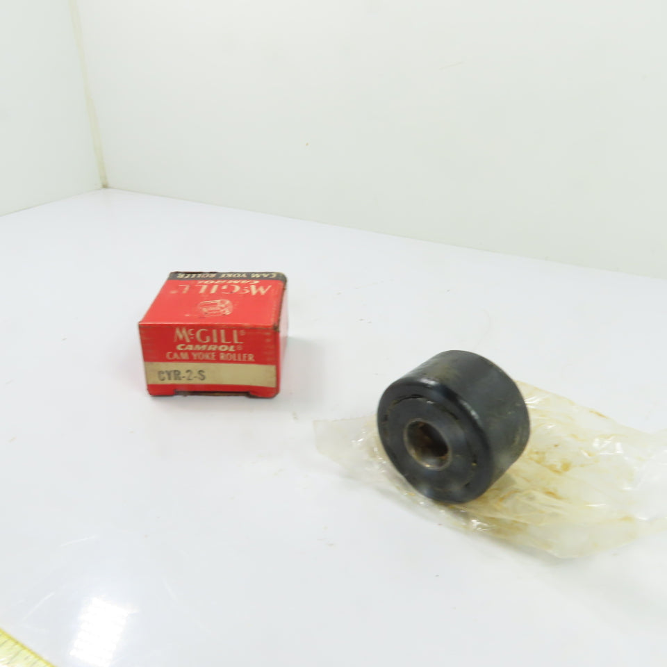 McGill CYR-2-S Cam Yoke Roller Bearing 2" OD 0.625" Bore 1.25" Width