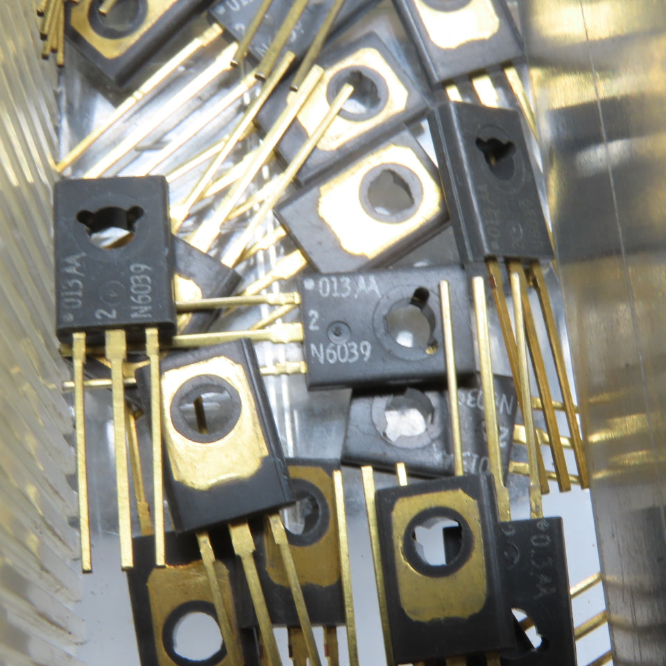 Parts Cabinet w/ Assorted Transistors TIP31 TIP32 2N3904 TO-3 TO-220