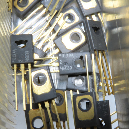 Parts Cabinet w/ Assorted Transistors TIP31 TIP32 2N3904 TO-3 TO-220
