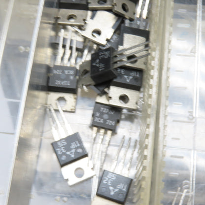 Parts Cabinet w/ Assorted Transistors TIP31 TIP32 2N3904 TO-3 TO-220