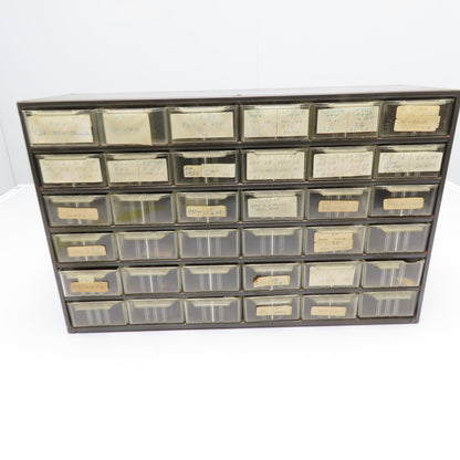 Parts Cabinet w/ Assorted Transistors TIP31 TIP32 2N3904 TO-3 TO-220