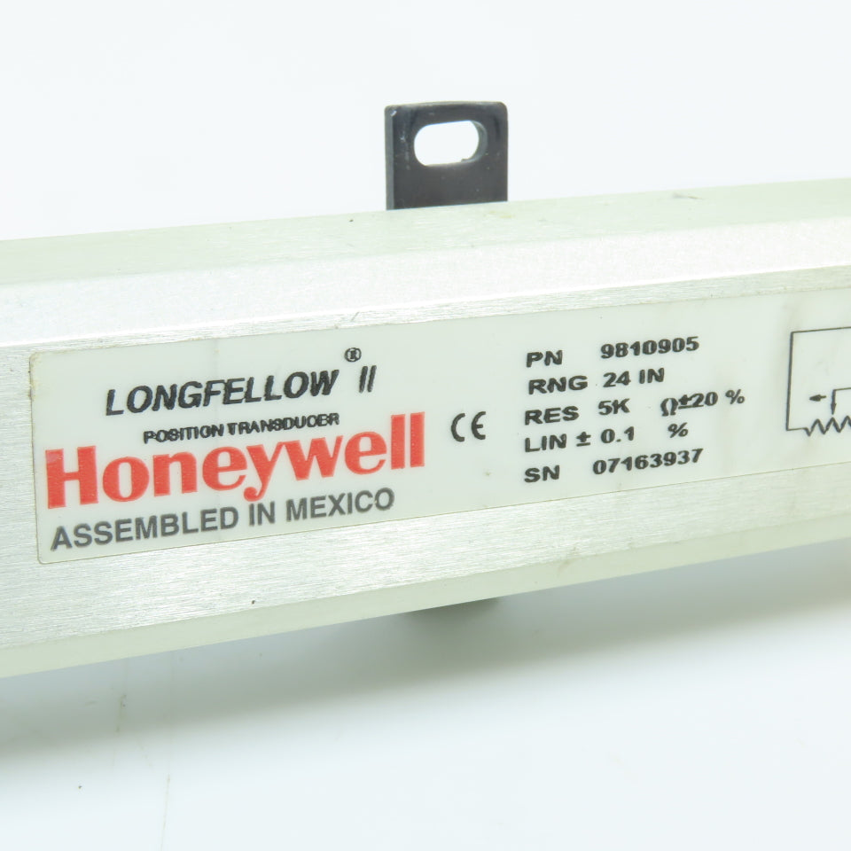 Honeywell 9810905 Longfellow II 24" Position Transducer Linear Potentiometer