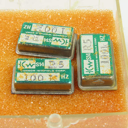 Connor-Winfield S14R5 100KHz Crystal Oscillator Lot Of 3