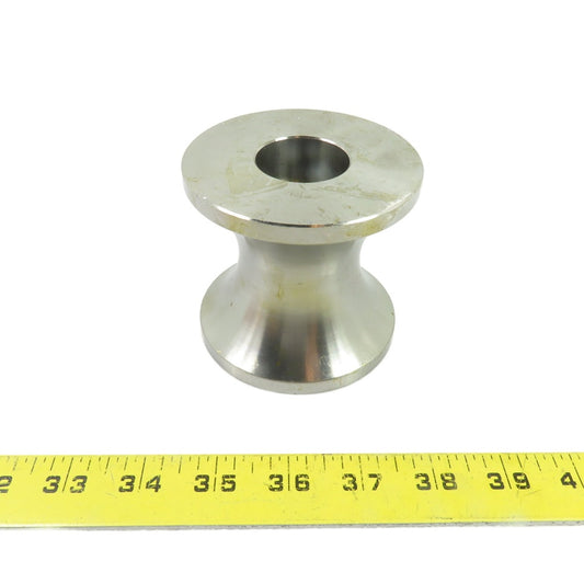 Stainless Steel Wire Rope Cable Sheave Roller 3-1/4" W 1-1/4" Bore