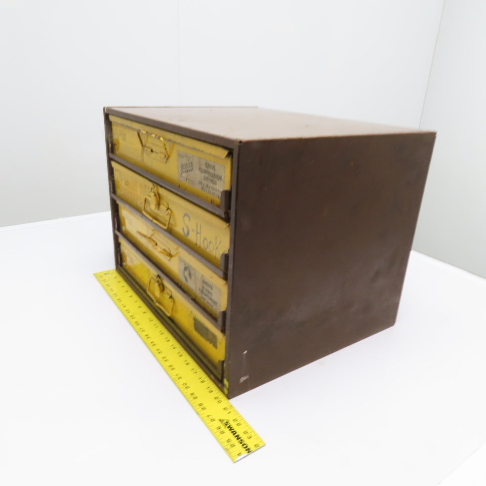 4 Slide Drawer Metal Cabinet Trays & Hardware Misc. Stock Included