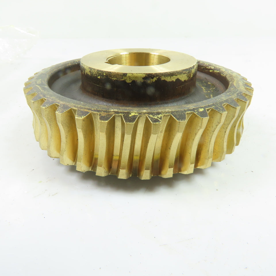 522805 811504 40 Tooth 14P Double Helical Brass Gear 20:1 Ratio