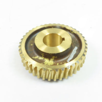 522805 811504 40 Tooth 14P Double Helical Brass Gear 20:1 Ratio