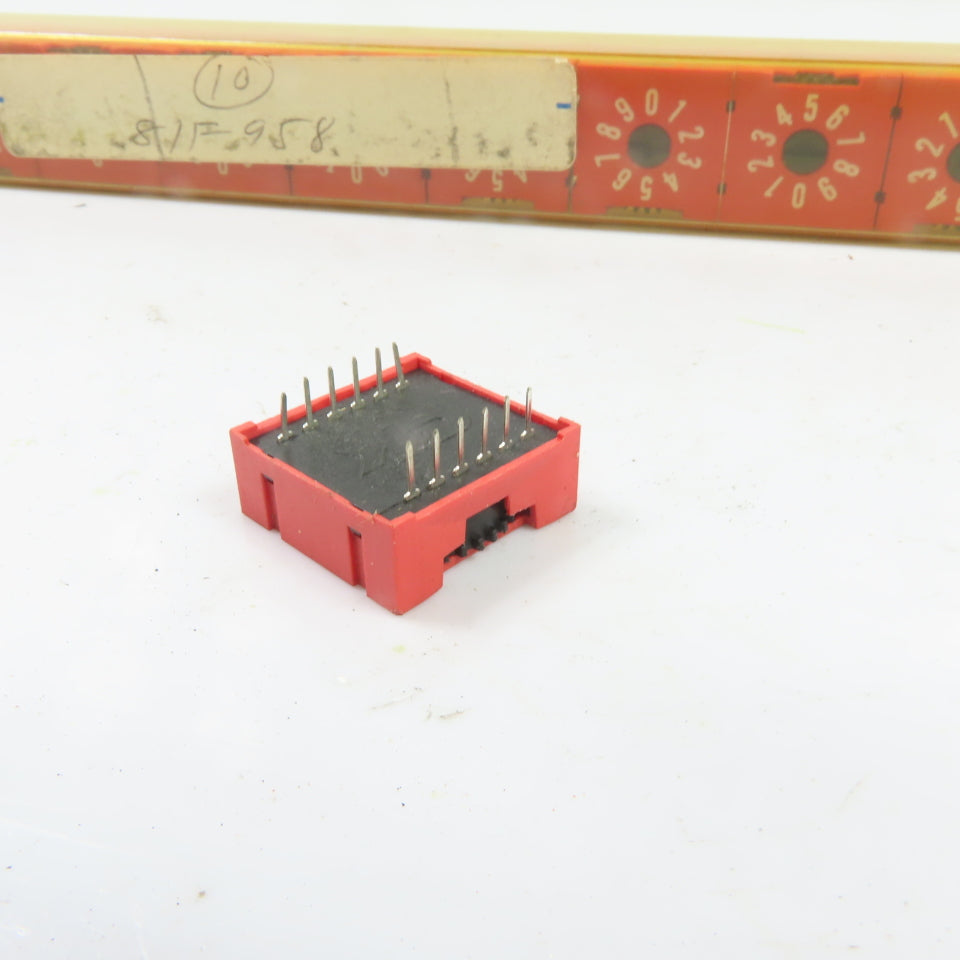C&K B7 10-Position BCD Rotary Switch Lot Of 17