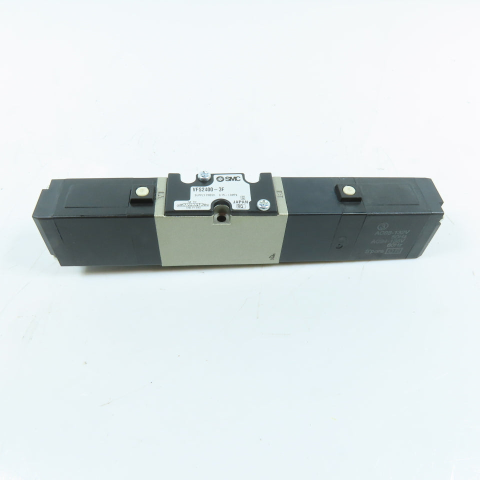 SMC VFS2400-3F 3-Position Double Solenoid Directional Control Valve 110-120VAC