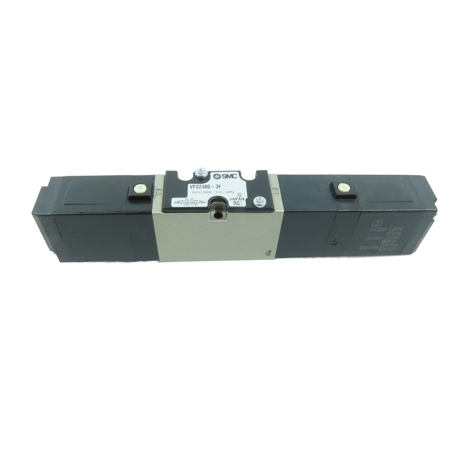 SMC VFS2400-3F 3-Position Double Solenoid Directional Control Valve 110-120VAC