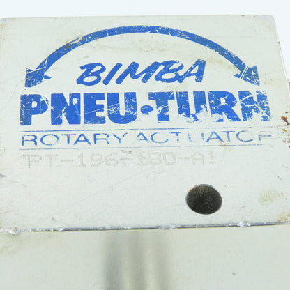 Bimba PT-196-180-A1 180° Double Rack Pneumatic Rotary Actuator 1-1/2" Bore