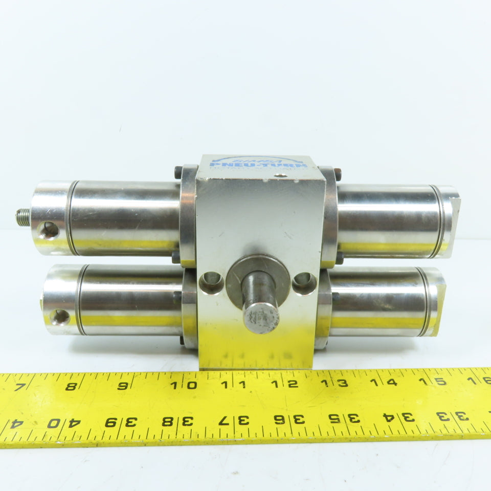Bimba PT-196-180-A1 180° Double Rack Pneumatic Rotary Actuator 1-1/2" Bore