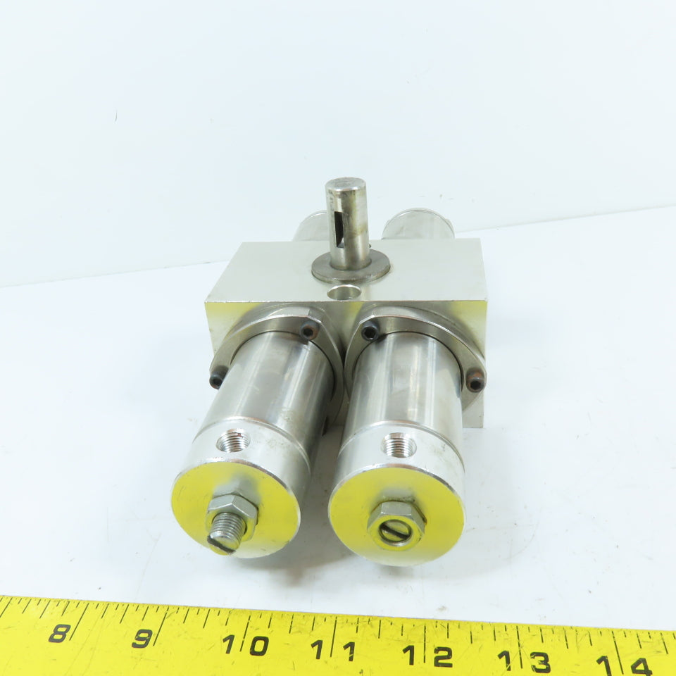 Bimba PT-196-180-A1 180° Double Rack Pneumatic Rotary Actuator 1-1/2" Bore