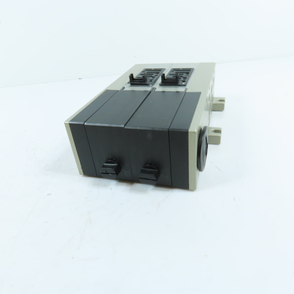 SMC 2-Station Pneumatic Solenoid Valve Manifold For VFS Series Valves