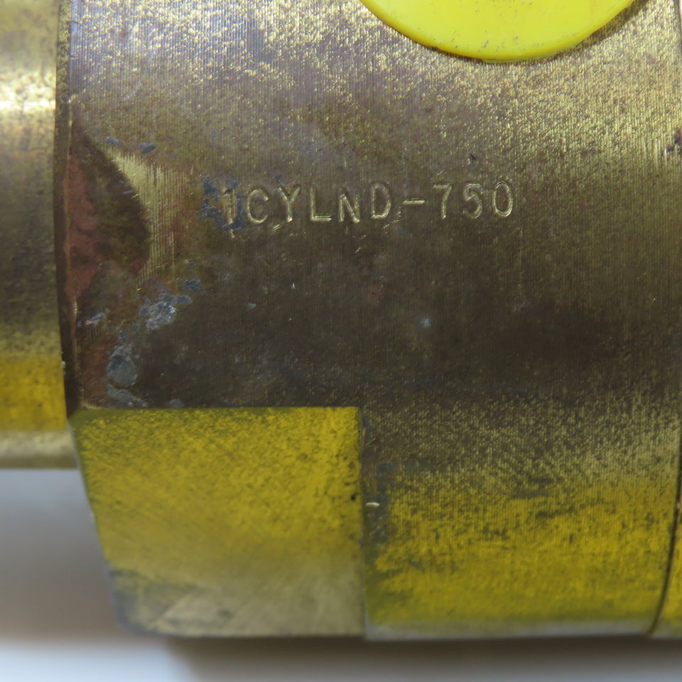 1CYLND-750 2" Bore 7-1/2" Stroke Double Acting Brass Air Cylinder