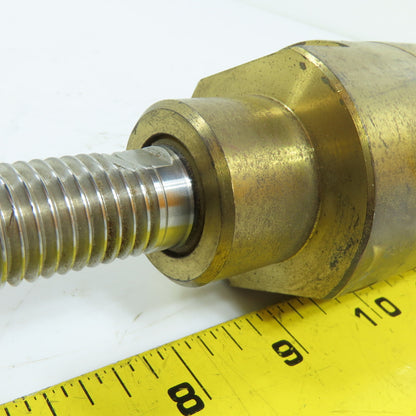1CYLND-750 2" Bore 7-1/2" Stroke Double Acting Brass Air Cylinder