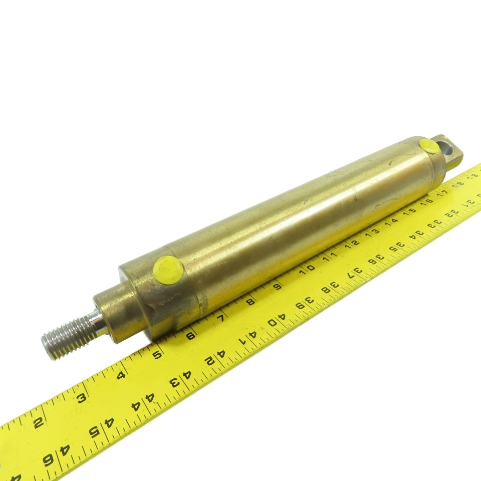 1CYLND-750 2" Bore 7-1/2" Stroke Double Acting Brass Air Cylinder