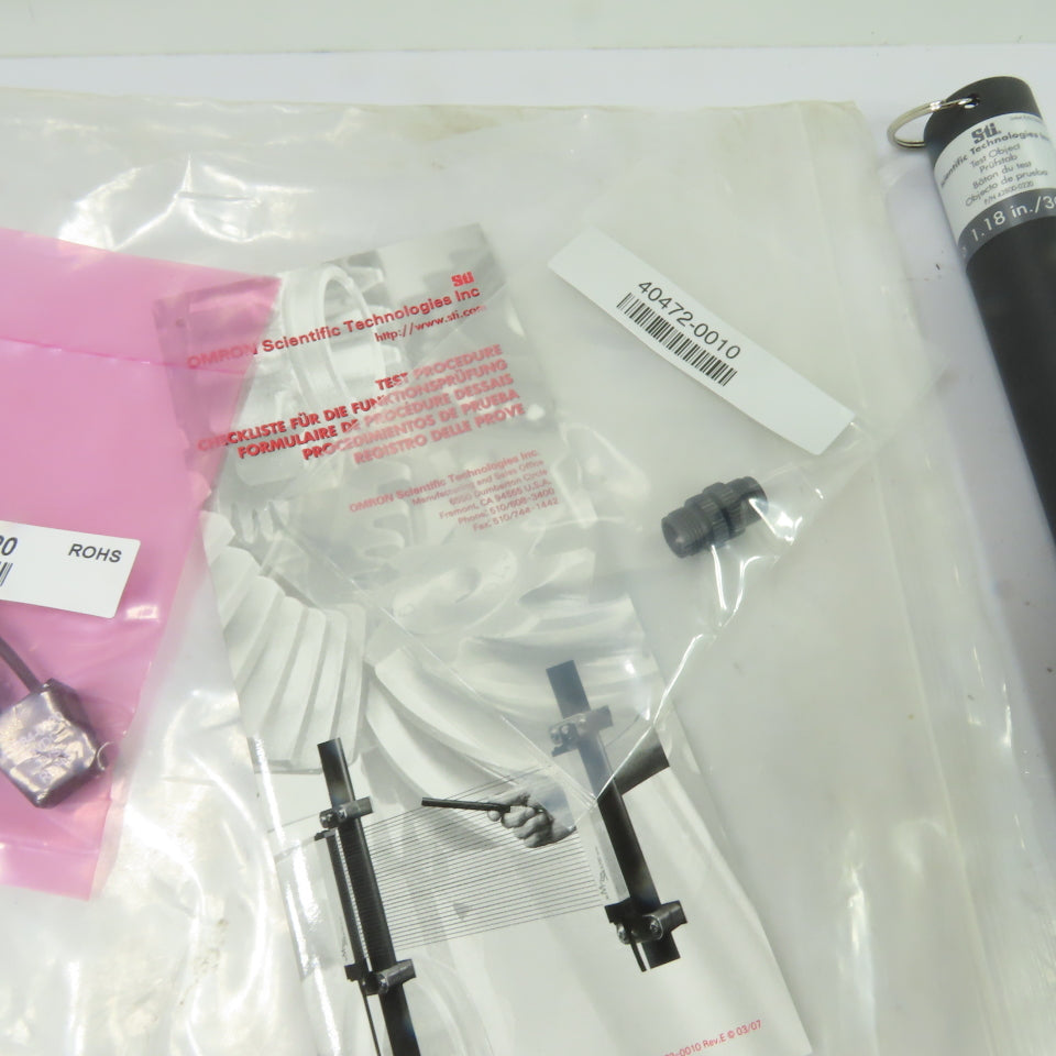 Omron STI 99803-0020 Safety Light Curtain Doc Kit