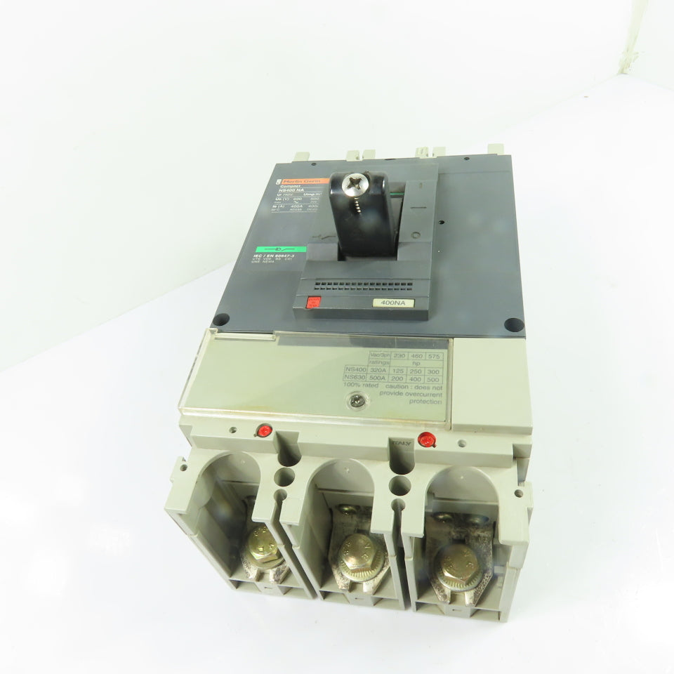 Merlin Gerin NS400 NA 400A 3-Pole Circuit Breaker 690V