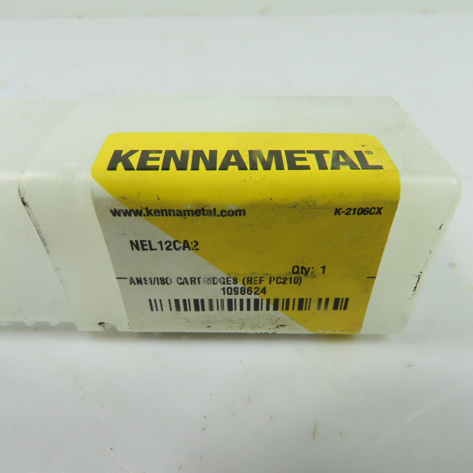 Kennametal NEL12CA2 Indexable Carbide Threading/Grooving Cartridge