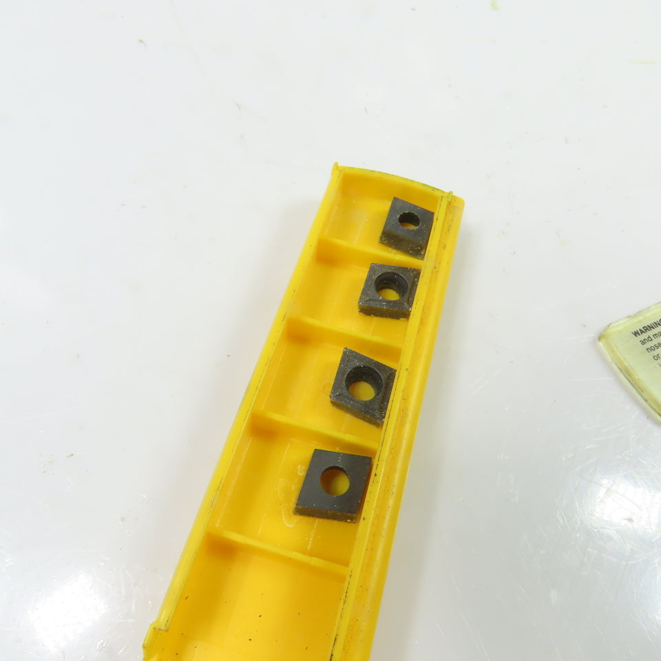 Kennametal CCMT3251LF 80° Carbide Turning Insert 3/8" Lot Of 4