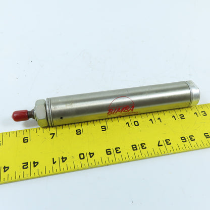 Bimba 093-NR 1-1/16" Bore 3" Stroke Single Acting Non-Rotating Air Cylinder