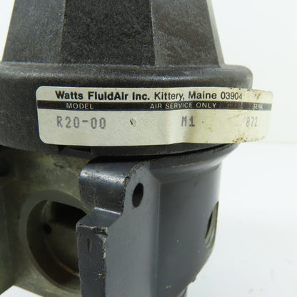 Watts FluidAir R20-00/M1 QIX Series Air Pressure Regulator 0-125 PSIG
