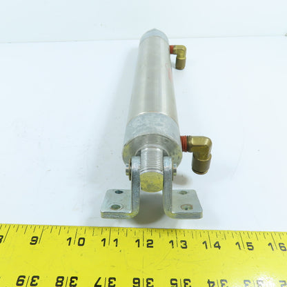 Bimba 246-DP Stainless Steel Pneumatic Air Cylinder 1-3/4" Bore 6" Stroke