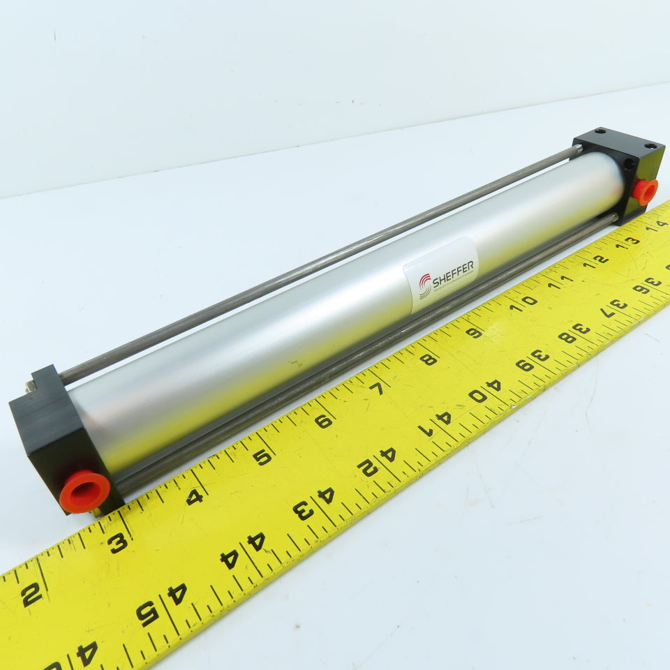 Sheffer CLA-D10 1-1/8" Bore Pneumatic Clamp Cylinder 10" Stroke 150PSI