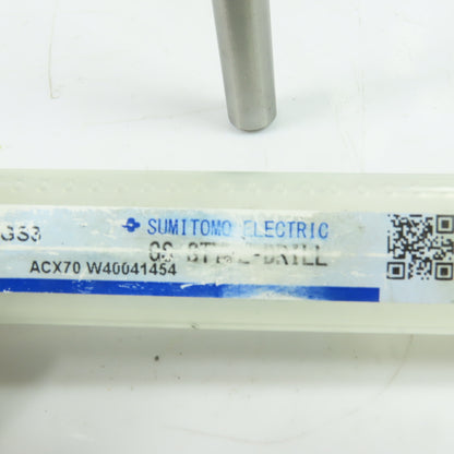 Sumitomo MDW04688GS3 15/32" Solid Carbide 2-Flute Coolant Thru Twist Drill