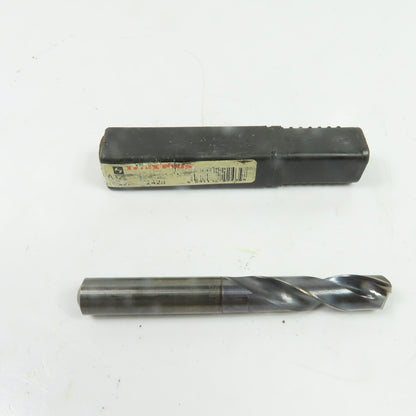 Titex A3265TFL-15/32IN 15/32" Solid Carbide 2-Flute Twist Drill Bit 102mm OAL