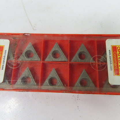 Sandvik Coromant TCMT 16T304-KM H13A Carbide Turning Inserts Lot Of 10